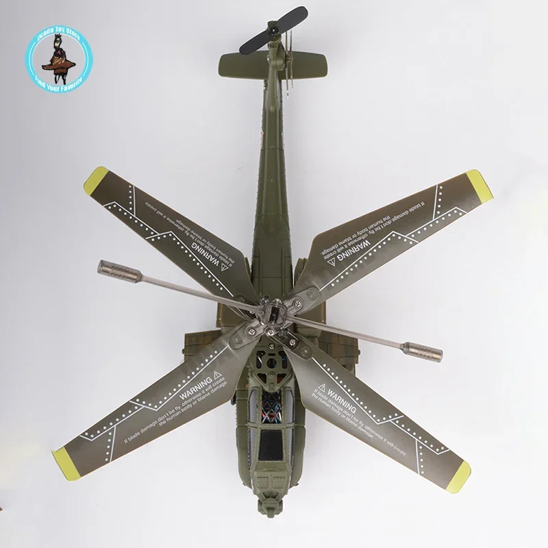 New 20cm Simulated Apache Attack Twin Blade Helicopter Multi-function Remote Control Electric Aircraft Toy Child Gift Aircraft 4