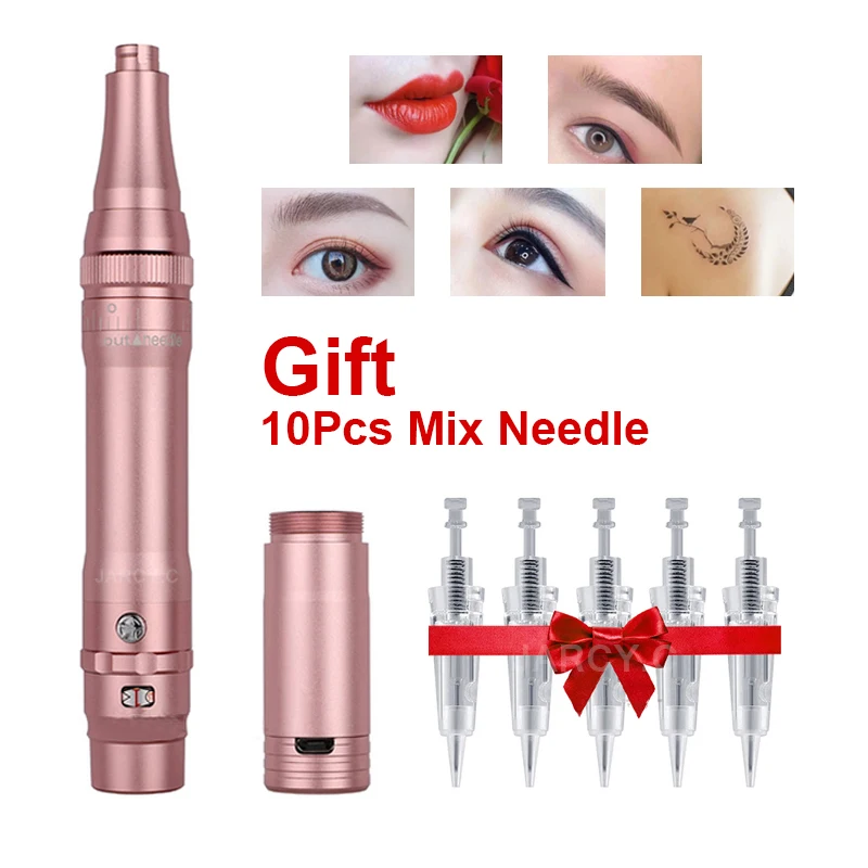 

Wireless Permanent Makeup Machine Pen Microshading Machine Supplies Tattoo Device Beauty Eyebrow Tattoo Machine for Eyebrows