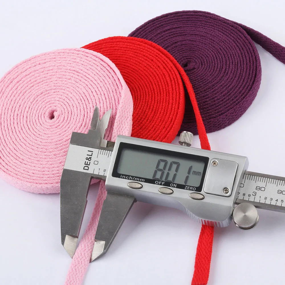 100m Flat Shoelaces Sneakers 8mm Width Sport Shoes Strings Sport Boot Lace Athletic Shoe String CLOXY