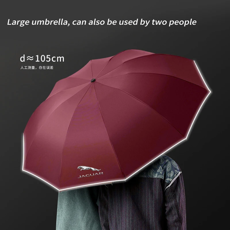 Car Automatic Folding Sun Protection Umbrella Reflective Sunshade For Jaguar E-PACE F-PACE F-TYPE XE XF XK XJR XFR XJ XEL XFL