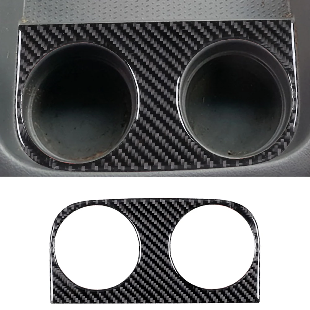 

Наклейка на панель держателя стакана центральной консоли, декоративная наклейка для Honda Odyssey 2005-2010, аксессуары для салона автомобиля, углеродное волокно