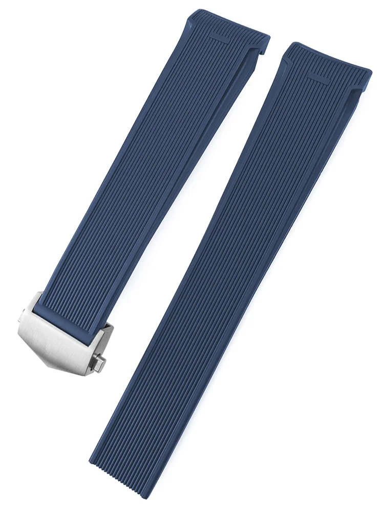 Cinturino Impermeabile In Gomma Siliconica Da 22Mm Per Cinturino Da Uomo Tag Heuer Aquaracer Serie 300 Way211B Way111A