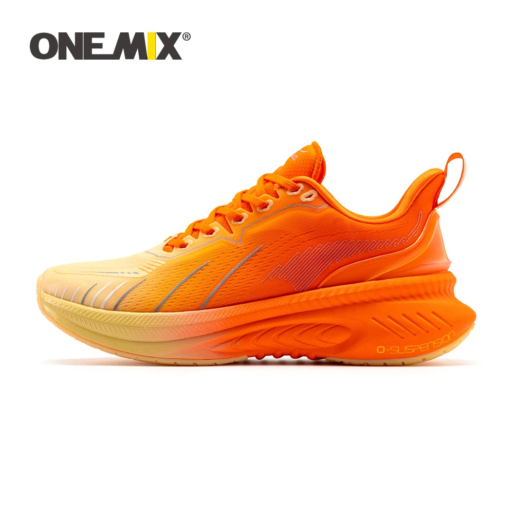  ONEMIX New Top Cushioning Running Shoes for Man Athletic Training Sport Shoes Outdoor Non-slip Wear-resistant Sneakers for Men