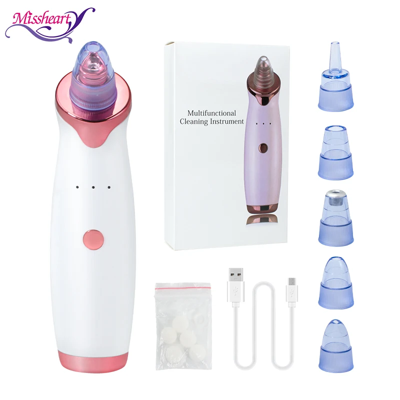 USB Facial Blackhead Remover Vacuum Pore Cleaner for Blackhead Remover