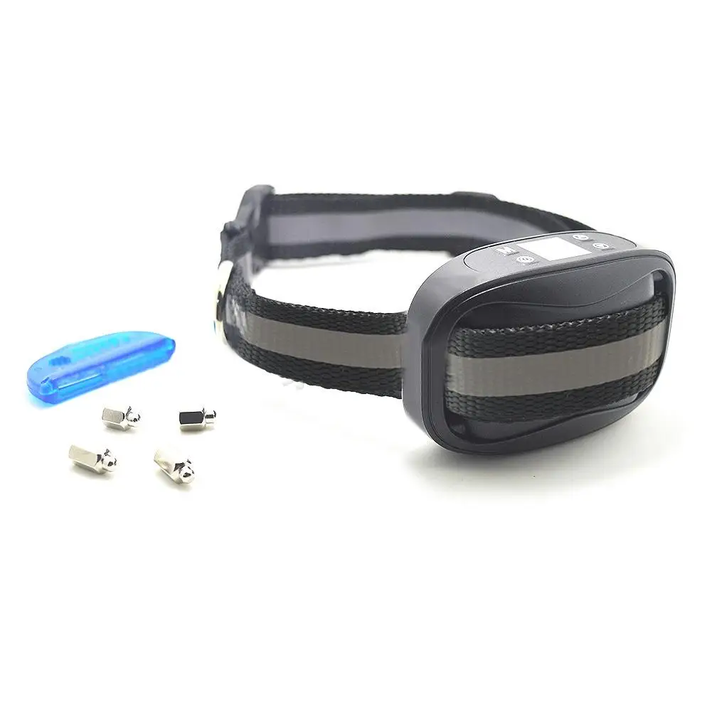 Pet Dog GPS Wireless Fence Waterproof Rechargeable Adjustable LED Display Electric Pet Containment System Bark Stopper