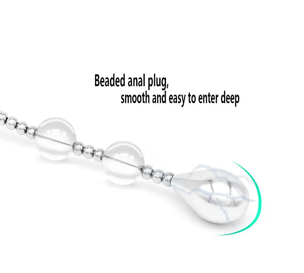 Electric Anal Plug Beads And Prostate Massager For Stimulation_voghion.com