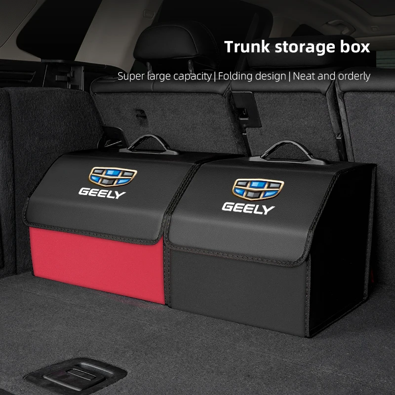 Car Trunk Storage Box Foldable Auto Organizer Bag Accessories For Geely ...