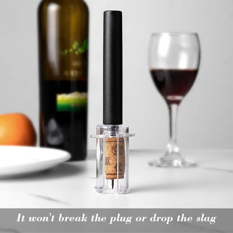 Bottle Opener 1Pc Pneumatic With Stainless Steel Pin Type Cork Tool Kitchen Opening Tools Accessories