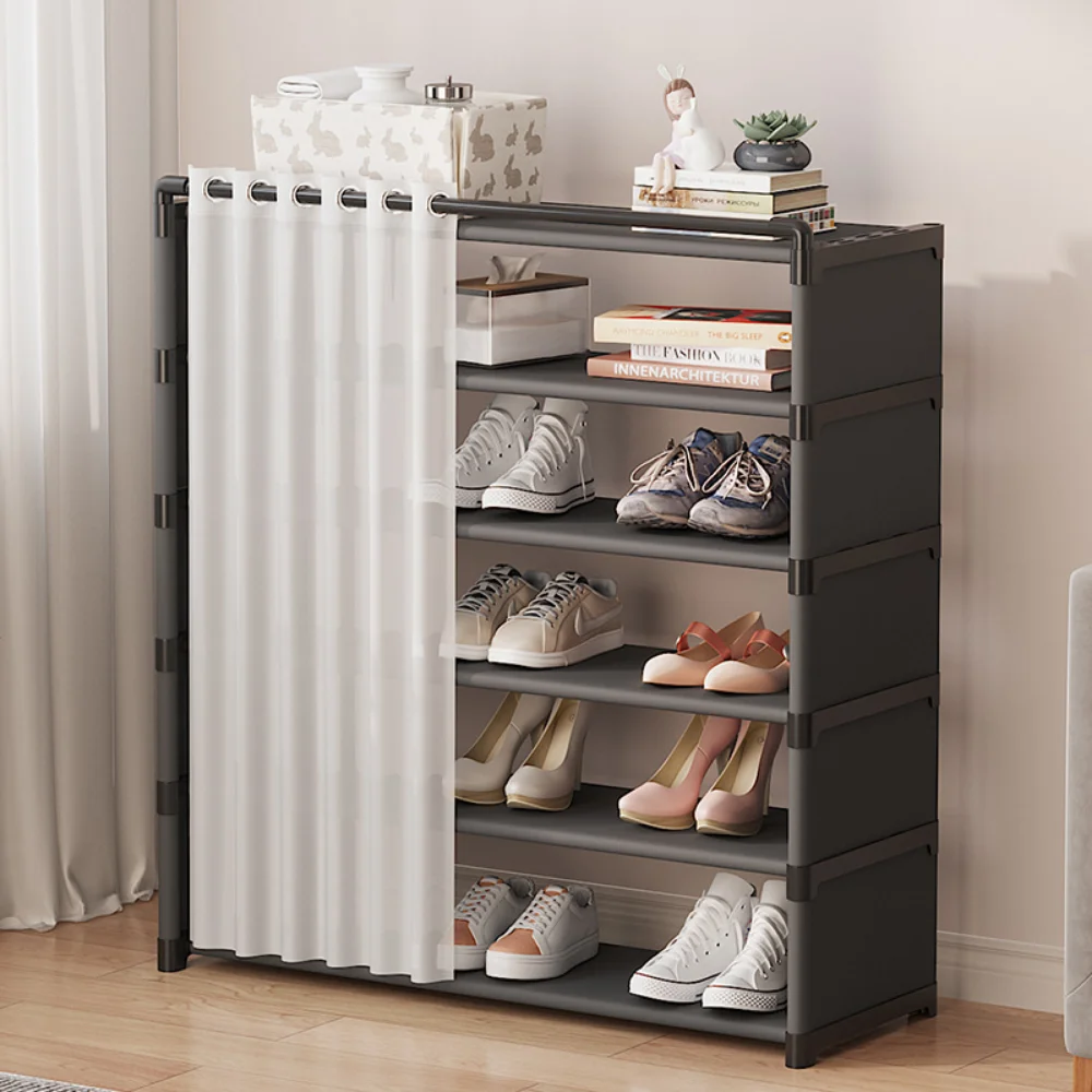 

6-Layer Dustproof Shoe Rack Organizer For Entryway Closet Bedroom