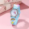 New Style CHILDREN'S Watch Love Rainbow Pony Kid Quartz Watch Plastic Strap 2