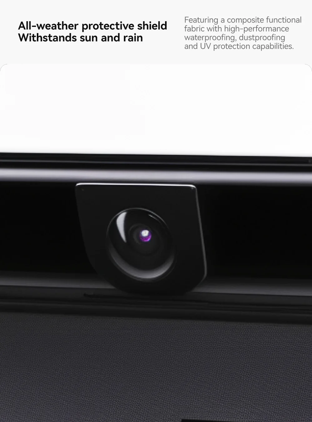 Für Tesla Model Y/L Juniper 2025–2026: Kugelförmige PC-Schutzkappe für Stoßstange und Kameralinse – Wasserdicht, Staubdicht, Kratzfest – Detail 3
