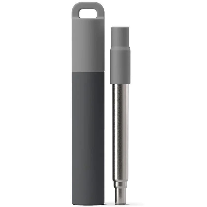 Pailles Télescopiques Réutilisables Portables