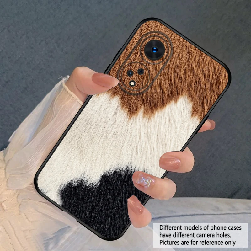 Tiger Skin Pattern Silicone Soft Phone Case