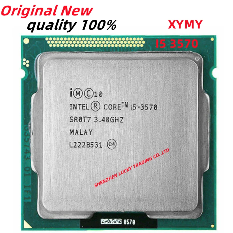 Processore Intel I5 3570 Quad-Core 3.4Ghz L3 = 6M 77W Socket Lga 1155 Cpu Desktop Funzionante 100%
