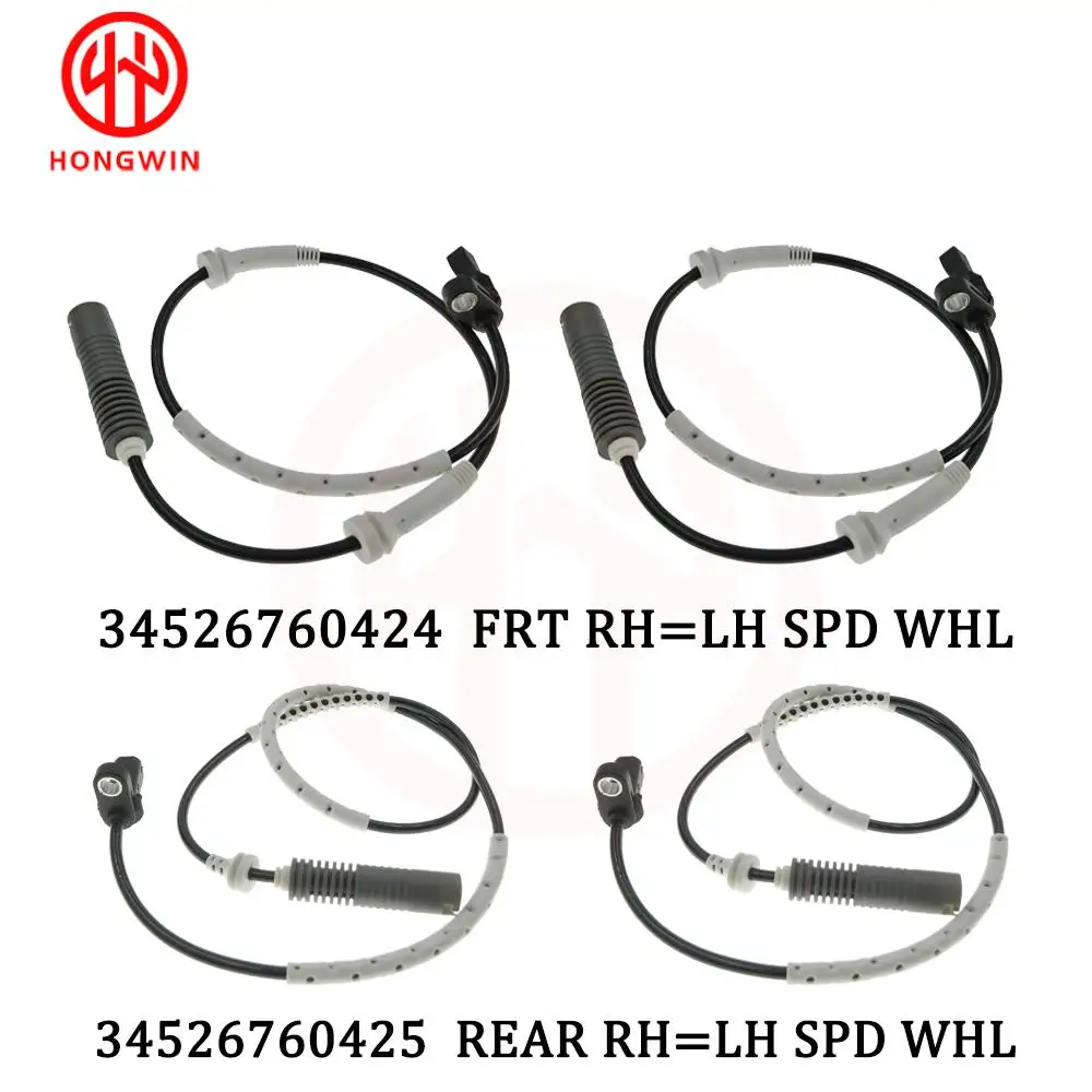 

Датчик скорости переднего, заднего, левого и правого колес HONGWIN OEM 34526760424 / 34526760425 для BMW 128i 325i 323i 328i sedan высокое качество
