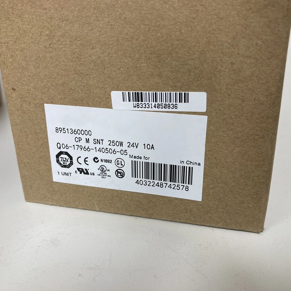 New 8951360000 CP M SNT 240W 24V 10A Switching Power Supply For Weidmuller 4 New 8951360000 CP M SNT 240W 24V 10A Switching Power Supply For Weidmuller - Image 2