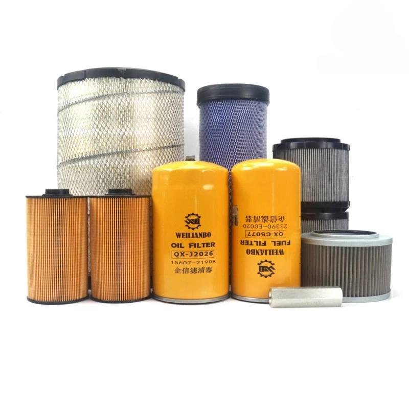 

For Shen Steel Sk200210 -8 Super 8 Oil Diesel Air Filter Oil Water Paper Diesel Oil Back Into The Oil Accessories