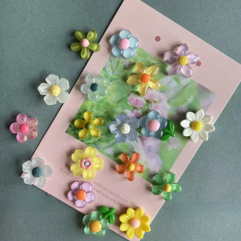 Decorative Resin Refrigerator Magnet Magnets Stick Garden Flowers Creative Whiteboard Cartoon Magnetic Stickers Home Decor magnetic fridge magnets,magnetic sticker,magnetic fridge stickers