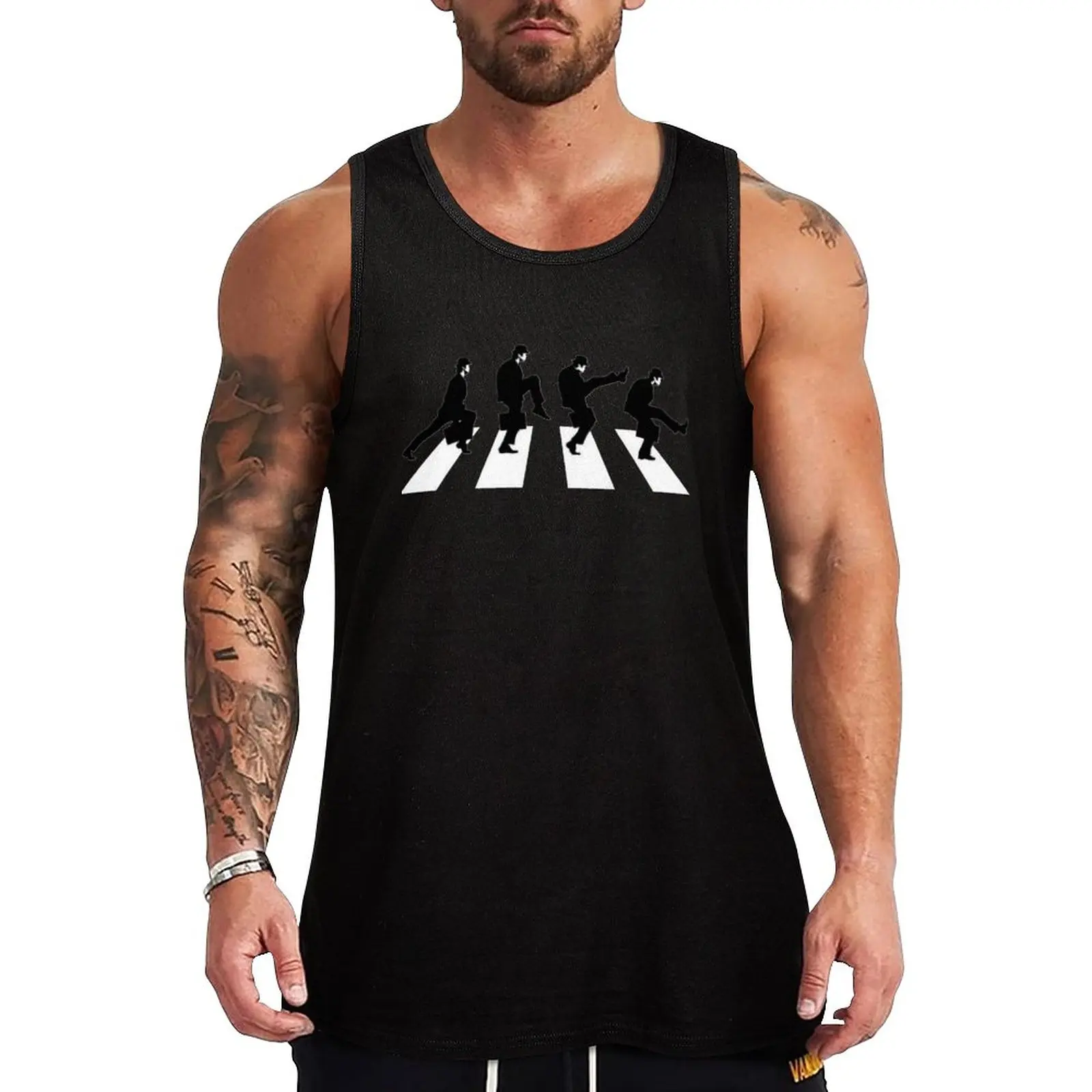 

New Abbey Walks Tank Top sleeveless shirt man T-shirt man