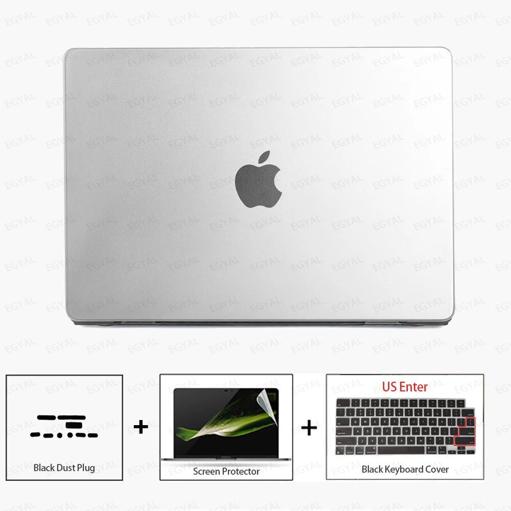 Ultimate Laptop Protection Kit: Ultra-Thin Case, Dust Plug, Screen Film & Keyboard Cover