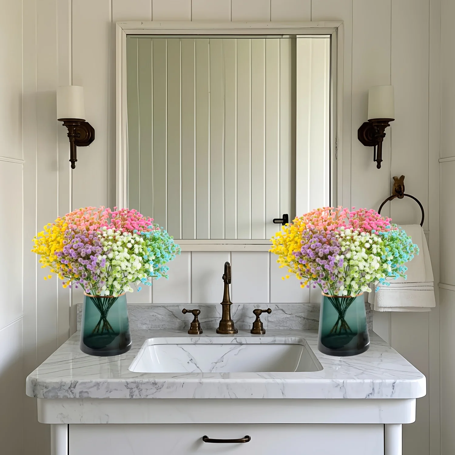 1pc Artificial Flowers,High-Quality Simulated Breathable Fake Flowers Suitable for Indoor Home Decor, Hotels, Party Centerpieces