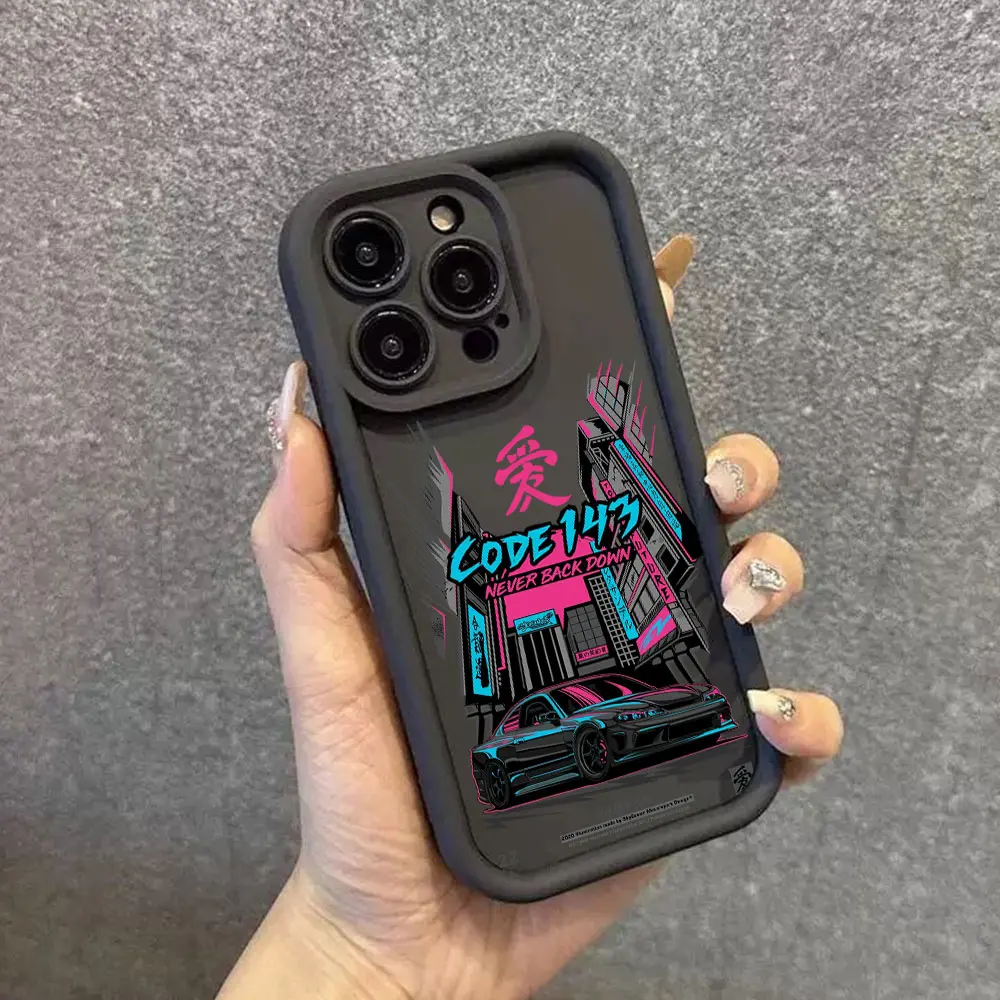 JDM Drift Car Design Sports Racing Phone Case