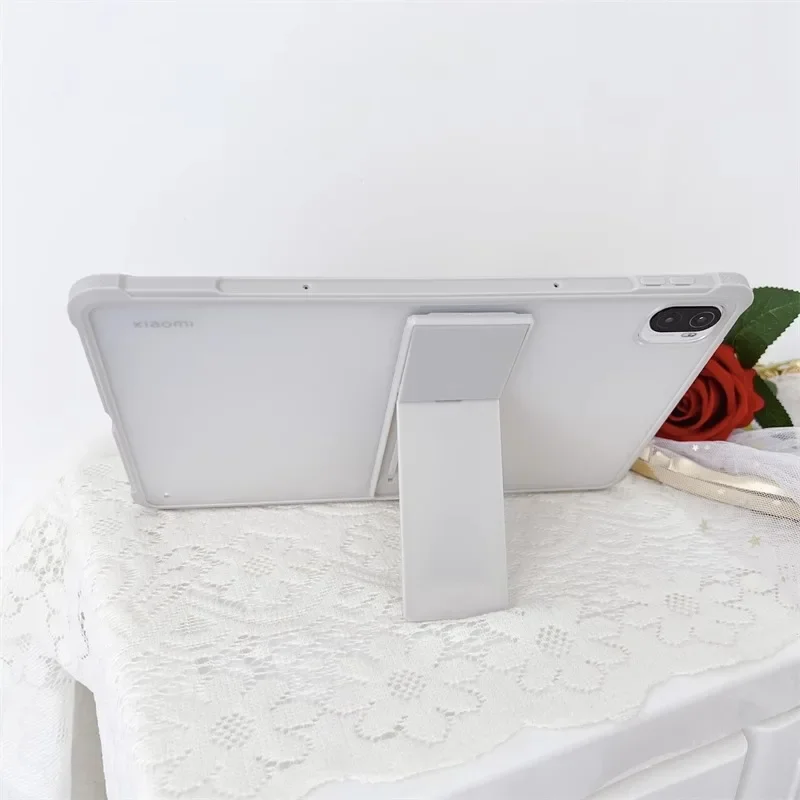 Matte Shockproof Stand Tablet Case with Hard Back Cover