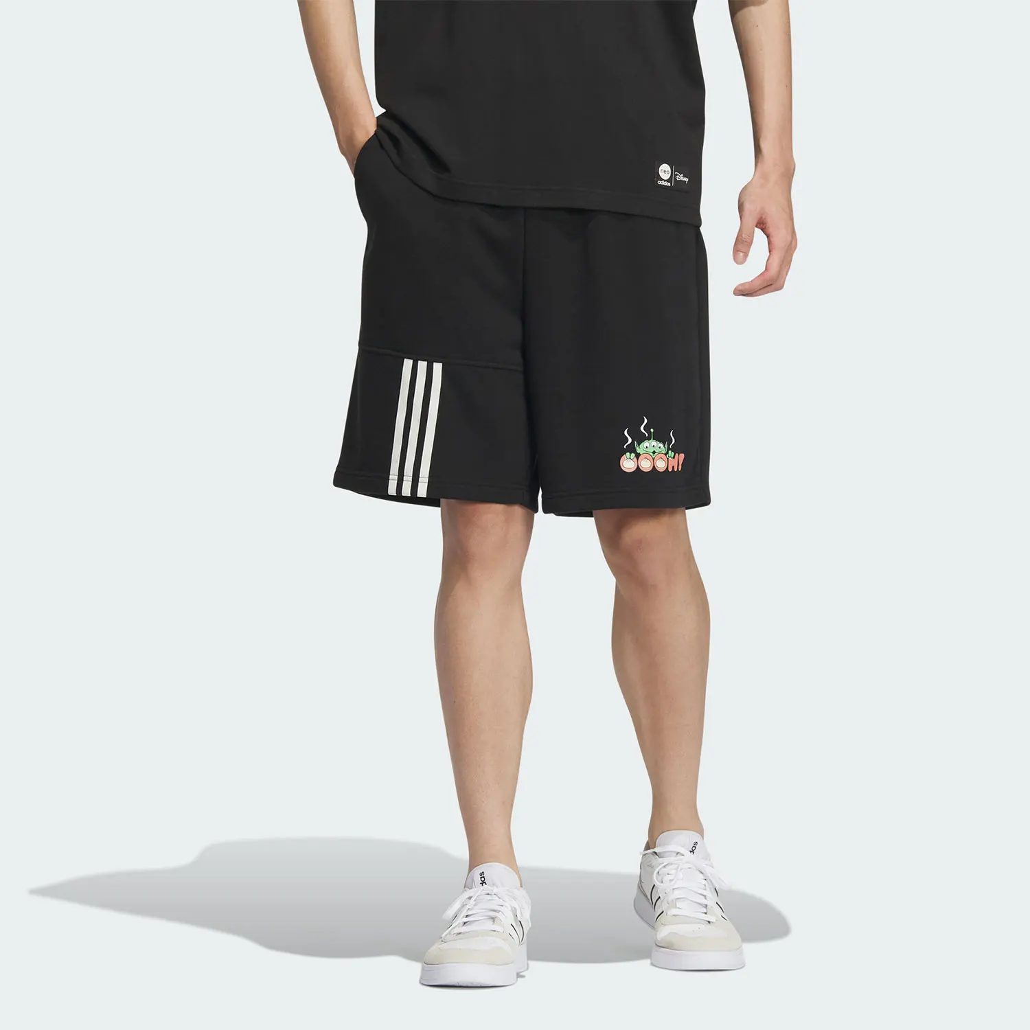Adidas Official Genuine Pixar Alien Stitch Unisex Sport Shorts IP9371 ...