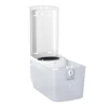 Center-pull Paper Roll Holder for Kitchen Paper Towel Dispenser Wall Mounted Large Capacity Paper Storage Box One-hand Pull 4