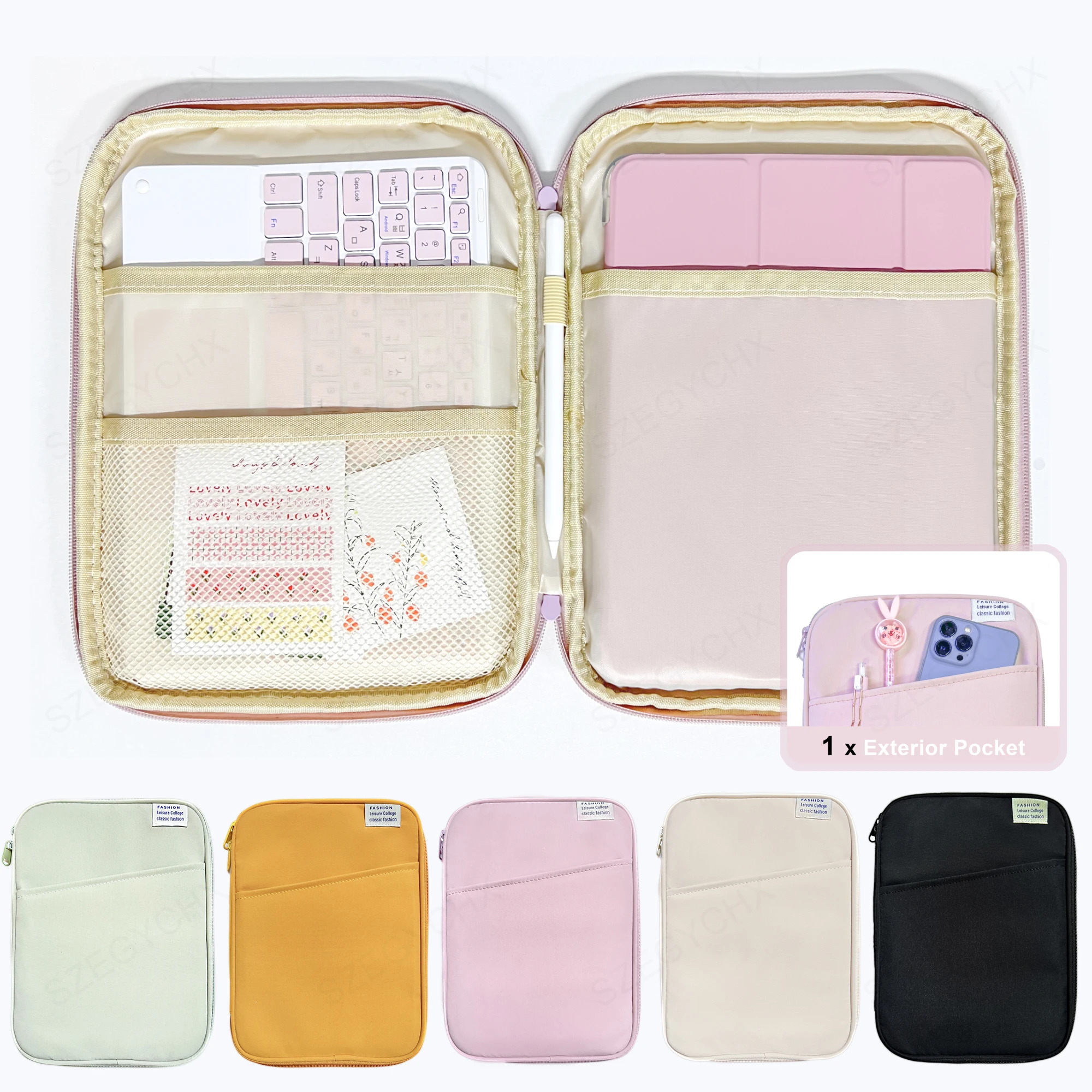 Tablet Sleeve Bag 9-11 13 inch for iPad Air 13 M2 Pro 11 M4