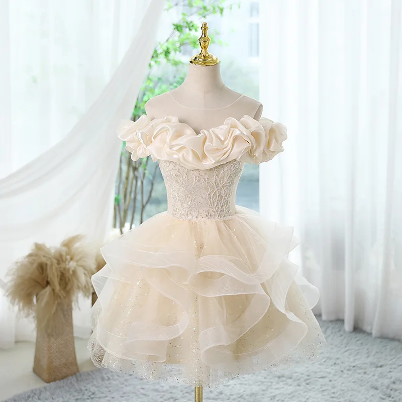 Mini Party Dress Quinceanera Dresses Ball Gown Sweet 15 Years Princess Dress Customize Short 15