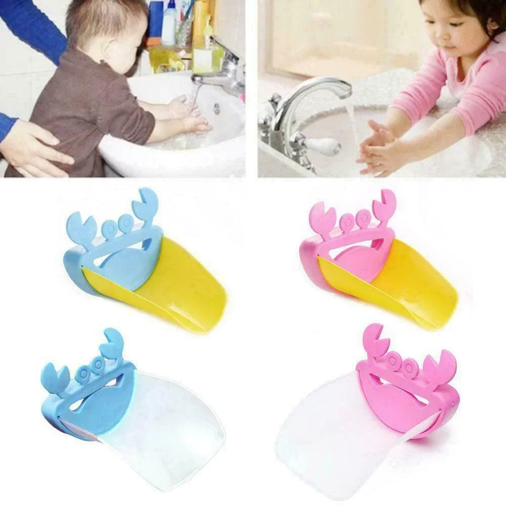 Children Kids Faucet Extender Sink Tap Water Bath Hands Washing Toy for Bathroom xobw 2