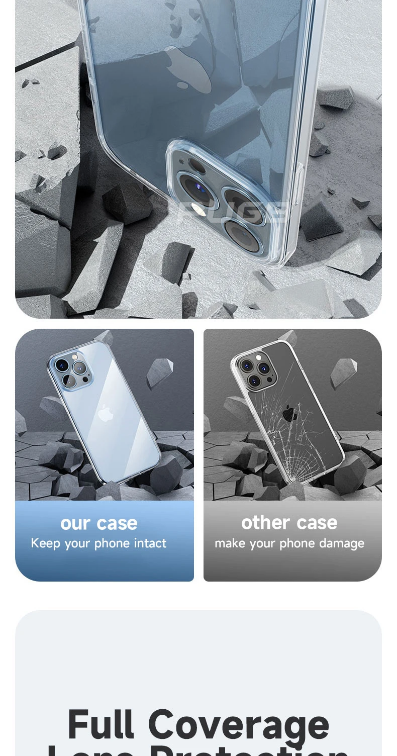 iphone 13 clear case Luxury Tempered Glass Transparent Case on For iPhone 11 12 13 Pro Max Mini Crystal Soft Bumper Shockproof Clear Hard Back Cover case iphone 13 