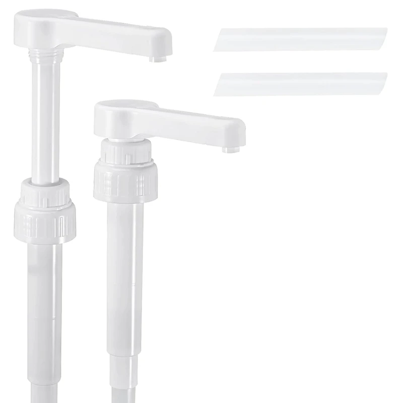ABKJ-Upgraded High-Output Gallon Pump Dispenser, 2Pcs Heavy-Duty Leak Proof Large Resin Pump Dispenser