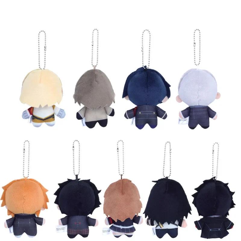 10cm Persona Yuki Makoto Joker Narukami Yu Anime Plush Toys Cute Cartoon Plushie Figure Keychain Bag Pendant Fan Christmas Gifts 5