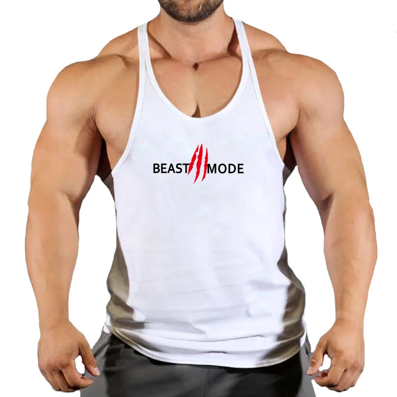 Men ’s Cotton Beast Mode Tank Top 2