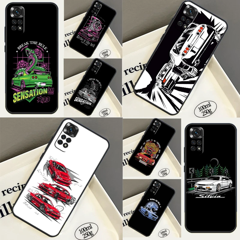 Custodia Silvia S13 Per Xiaomi Redmi Note 10 Pro 8 9 10 11 12 Turbo 9S 10S 11S 12S Redmi 10C 9C 12C Funda