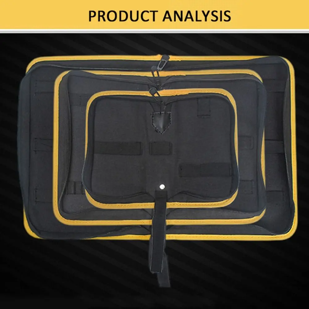 납땜 다리미 파우치 수리 도구 가방, 방수 옥스포드 캔버스 여행 도구 가방, 대용량 내마모성