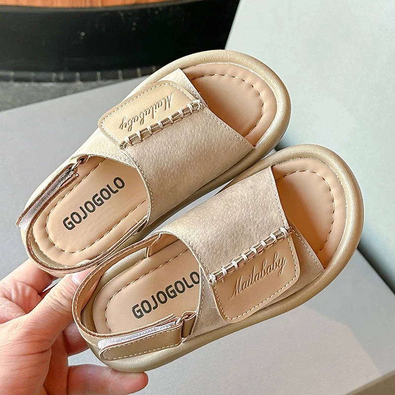Kids Summer Beach Sandals Soft Non Slip Outdoor Shoes