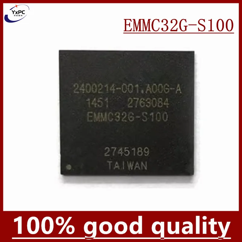 Emmc32G-S100 Chipset Ic Di Memoria Flash 32Gb S100 Bga153 Emmc 32Gb Con Palline