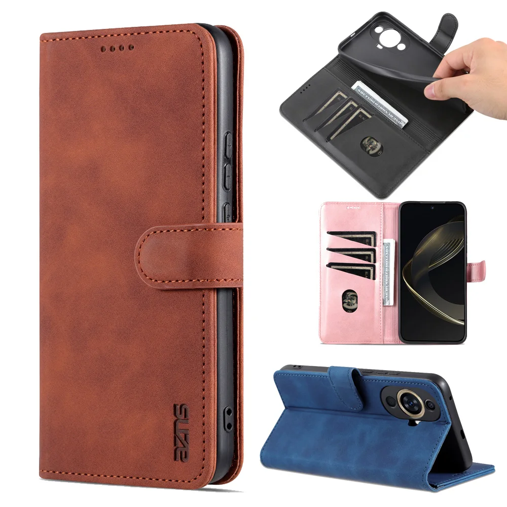 Per Samsung Galaxy Z Fold3 5G Custodia Flip Leather Phone Cover Card Per Galaxy Z Fold3 5G Coque Fundas Bag Book Protector