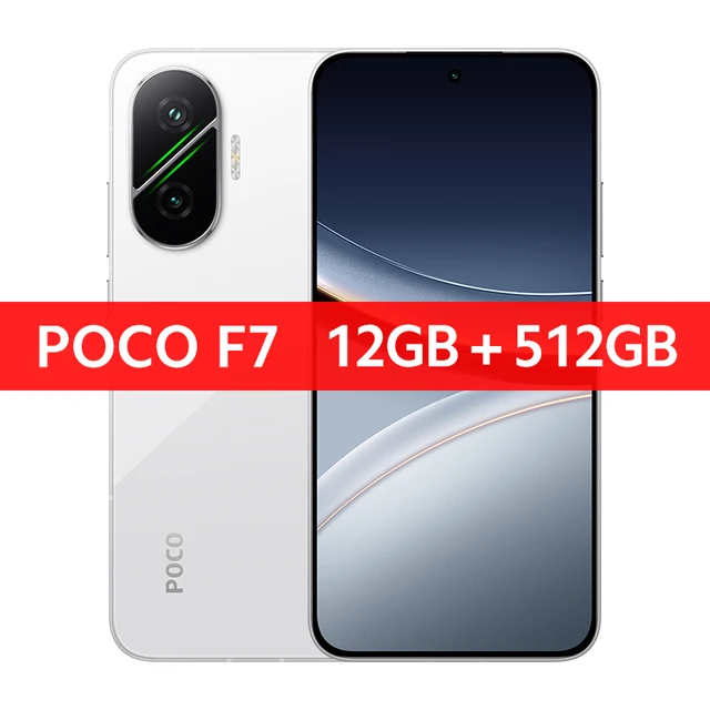 World Premiere】POCO F7 5G Global Version Smartphone Snapdragon