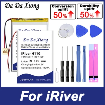 Battery For iRiver Astell & Kern U10 SR15 HIFI H10 AK120 AK240 SE100 AK70 H110 H120 SR25 AK100 Kern AK jr H140 H320 Player MP3