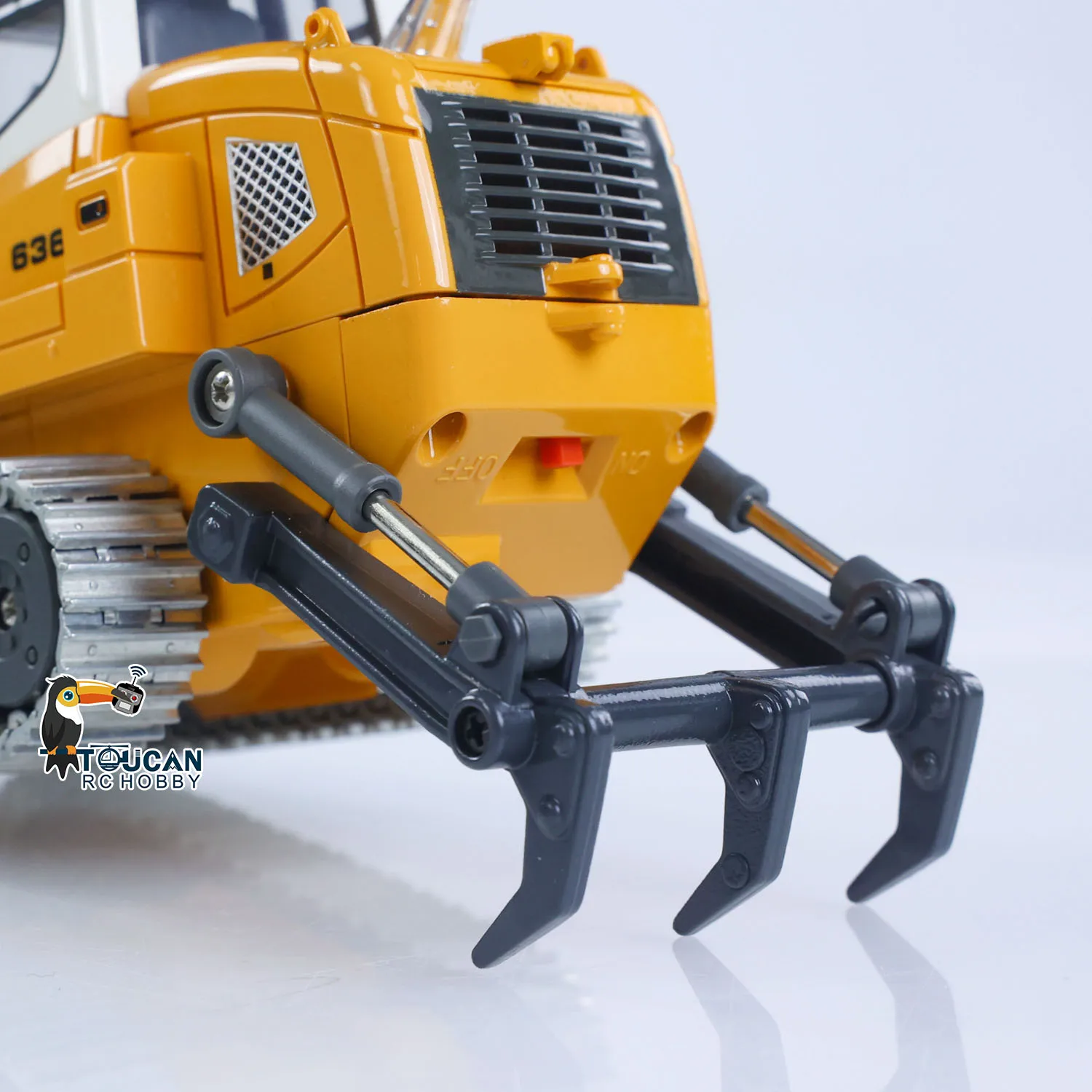 Chargeur sur chenilles RC 1/50 YIGONG LR636 - Pelles métal, RTR