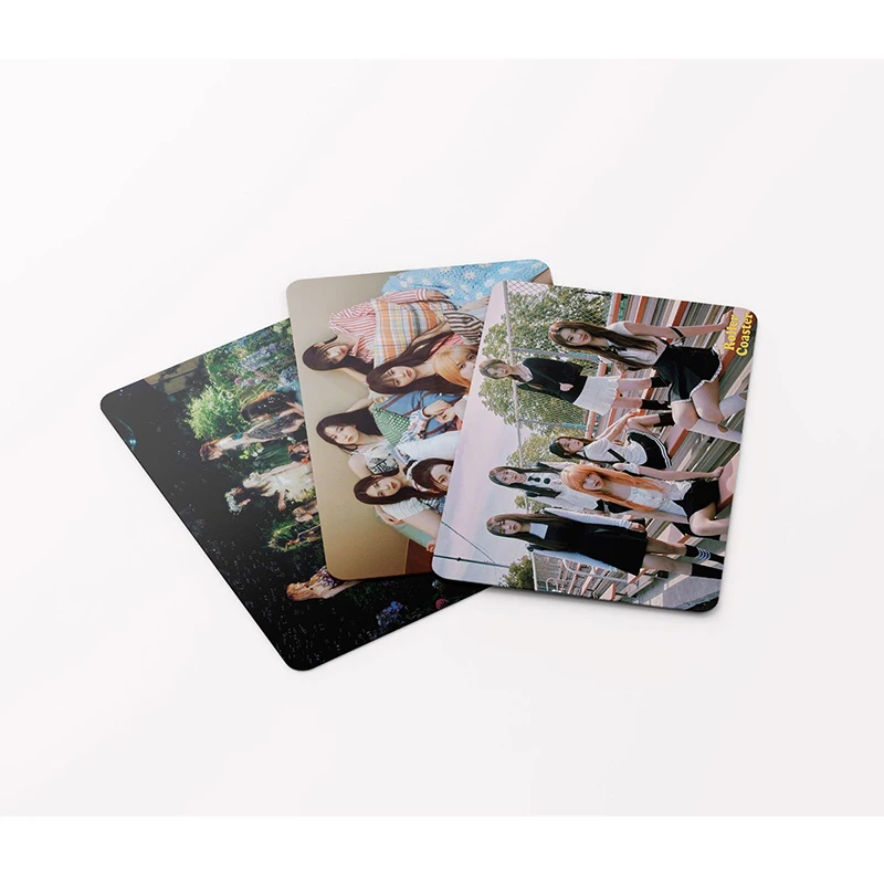 55pcs/set kpop NMIXX MIXXPEDIA:PICK Lá Reklám Kanca photocards Album lomo kártyák NMIXX foto kártyák Liliom HAEWON kpop lányok Legyező Adomány