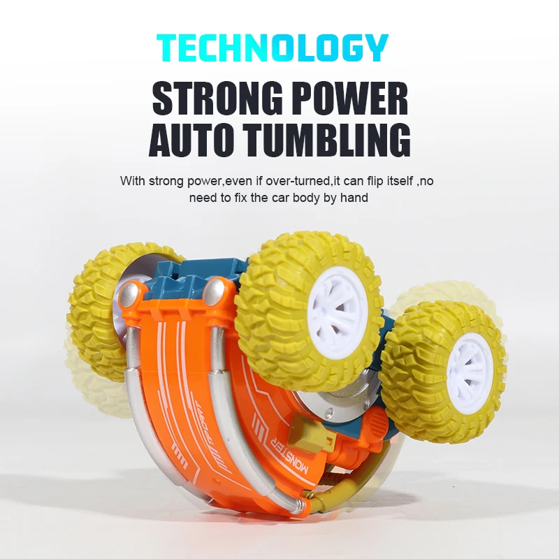RC Car High Speed 2.4G Wireless Stunt Drift Buggy Racing Vehicle Remote Control Mini 360 Degree Flip Children's Toys for Boys 4