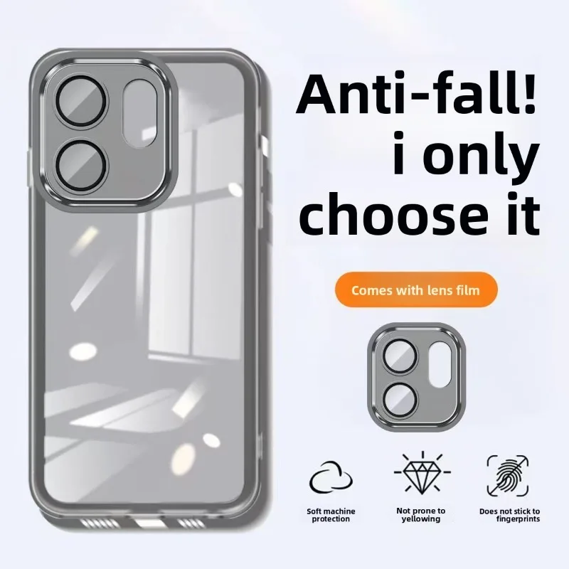 Clear Protective Phone Case - Enhanced Shockproof Design