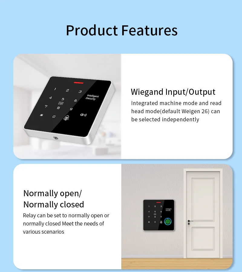Standalone Security Access Control System Rfid Dual Frequancy 125Khz+13.56Mhz Pa