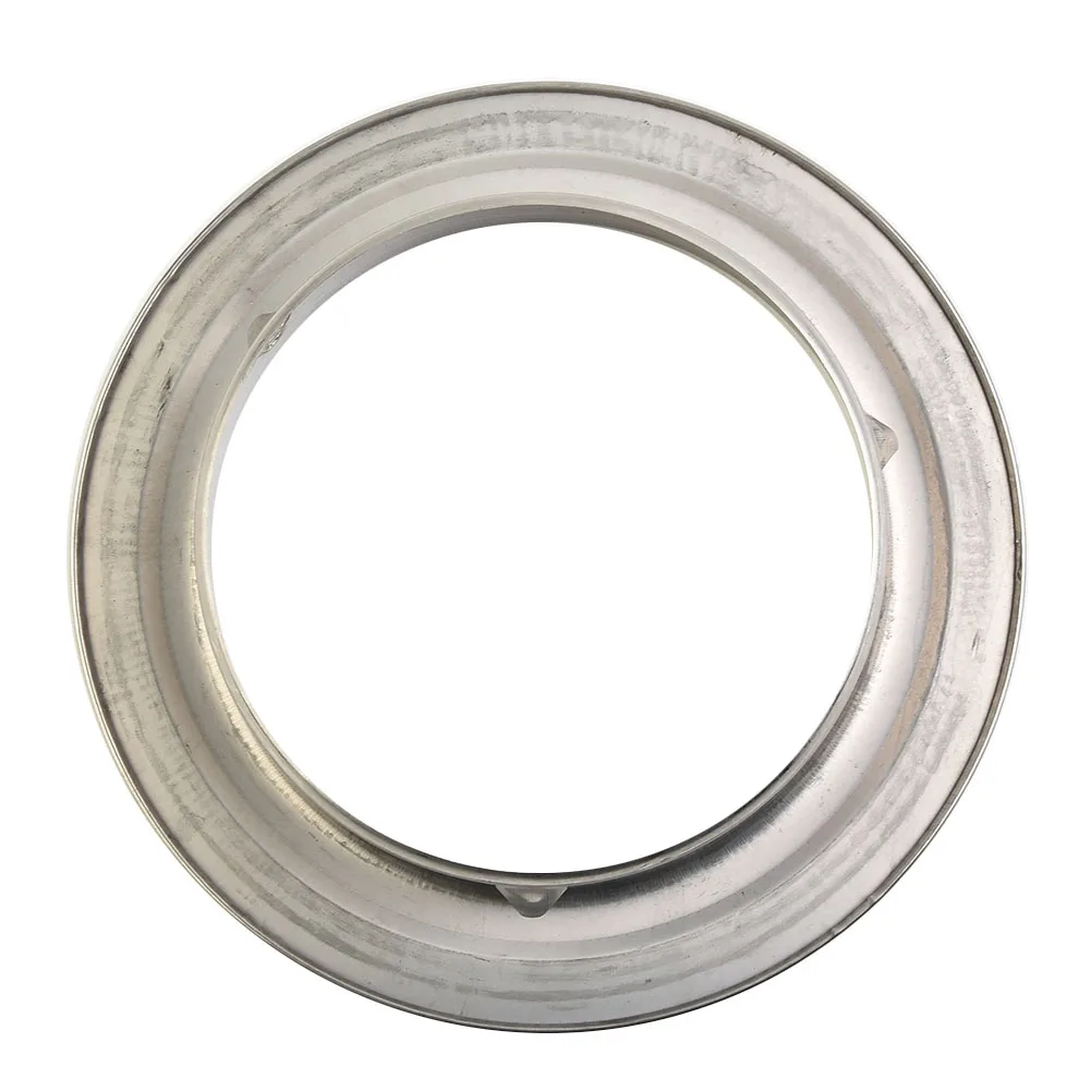70/80/100mm Stainless Steel Round Pipe Flange Seat Tube Air Ventilation Hose Cover Rosette Plate Connector Air Vent Accessories