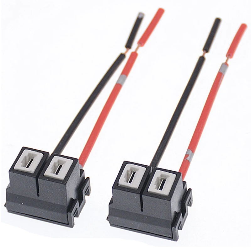 

H7 Connector Auto Car Bulb Sockets Connectors Car Halogen Bulb Socket Power Adapter Plug Connector Wiring Harness